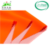 荧光橙 阻燃PU涂层布 高能见度PU革